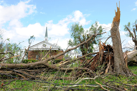 Storm cleanup